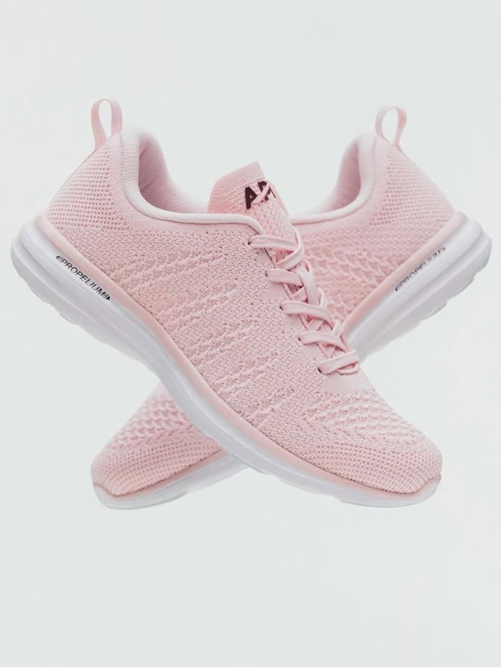 APL Women's Pink White TechLoom Pro Athletic Propulsion Labs Sneakers Shoes 6 36